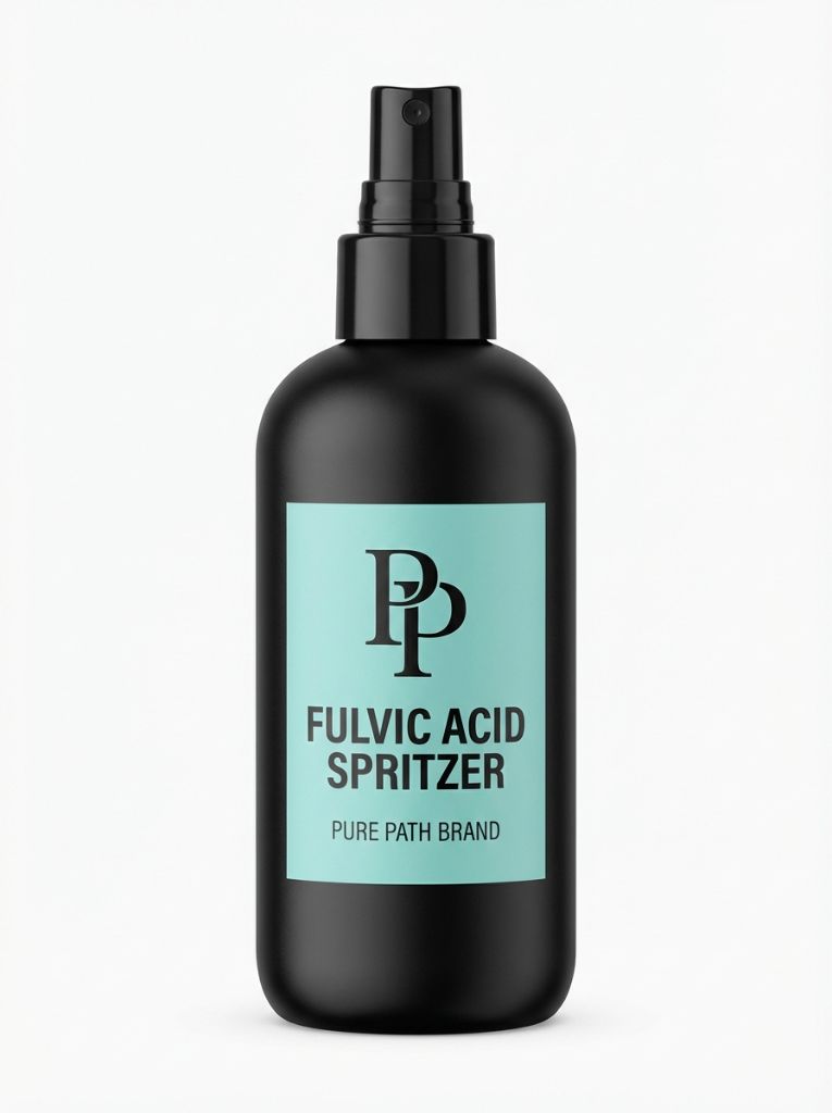 Pure Path Brand Fulvic Acid Spritzer bottle